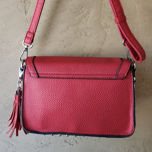 Marc New York Red Studded Crossbody - Picture 6 of 16